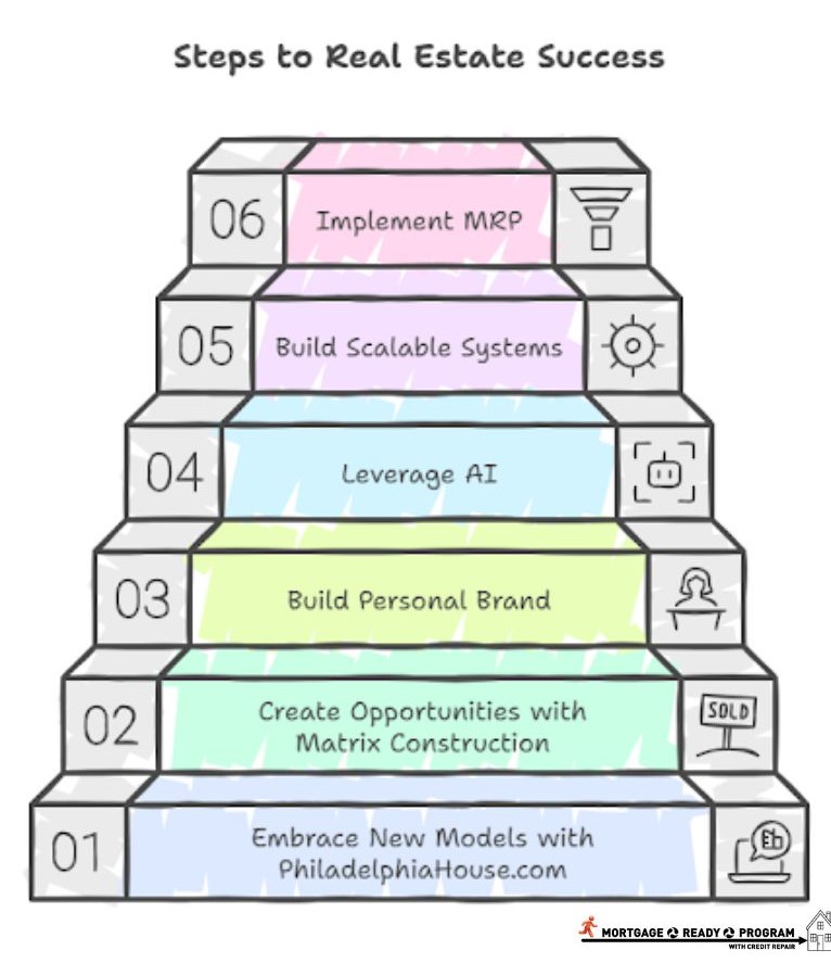 steps to real estate succes