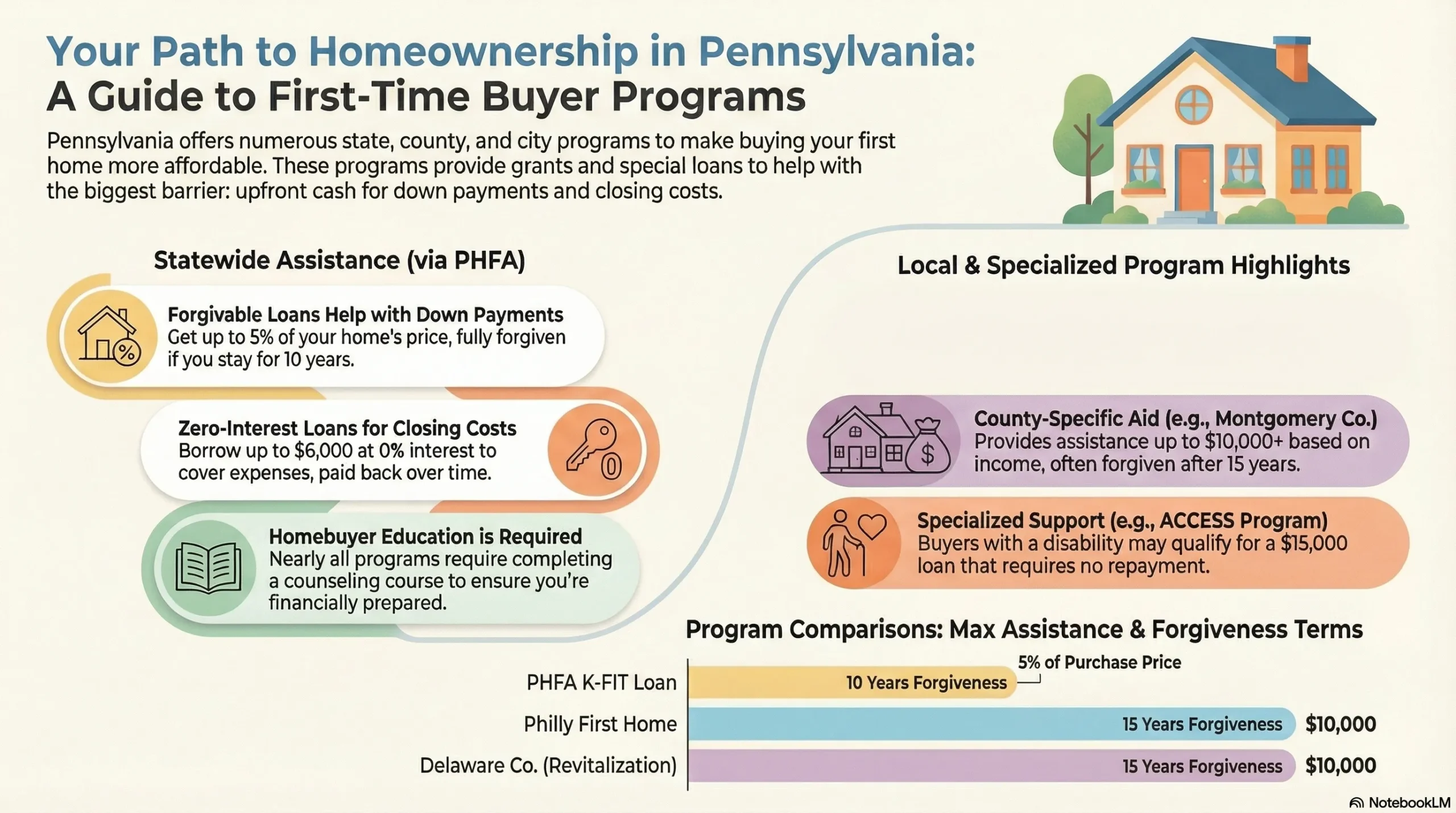 First time homebuyer programs in PA