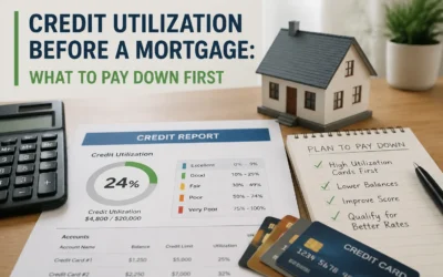 Credit Utilization Before a Mortgage: What to Pay Down First